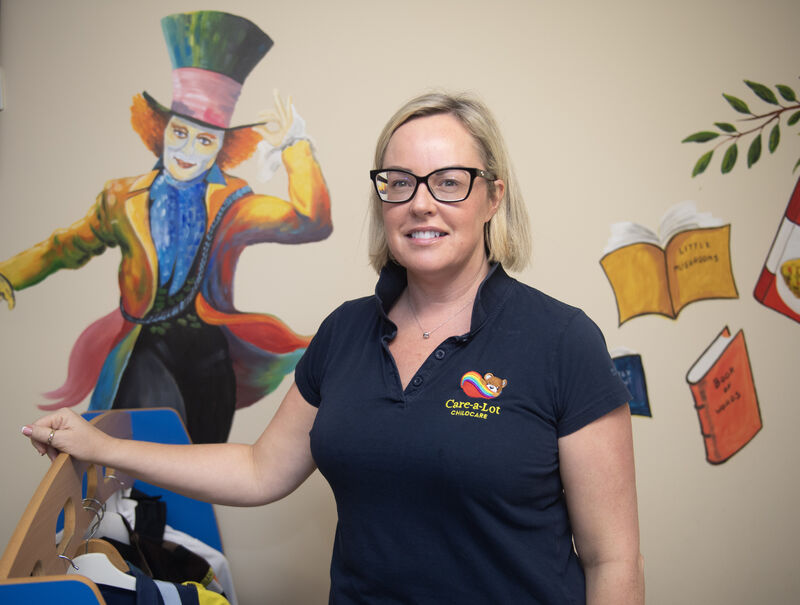 The budget has left Averil Sheehan with two options, close or come off the State schemes and increase parental fees. Picture: Dan Linehan