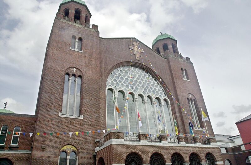 The Church of St Francis off North Main Street.