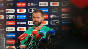 <p>ON A MISSION: Head coach Andy Farrell. Pic: ©INPHO/Dan Sheridan</p>