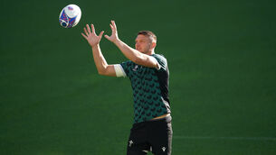 <p>UP FOR IT: Dan Biggar is fit for Wales’ quarter-final. Picture: David Davies/PA</p>
