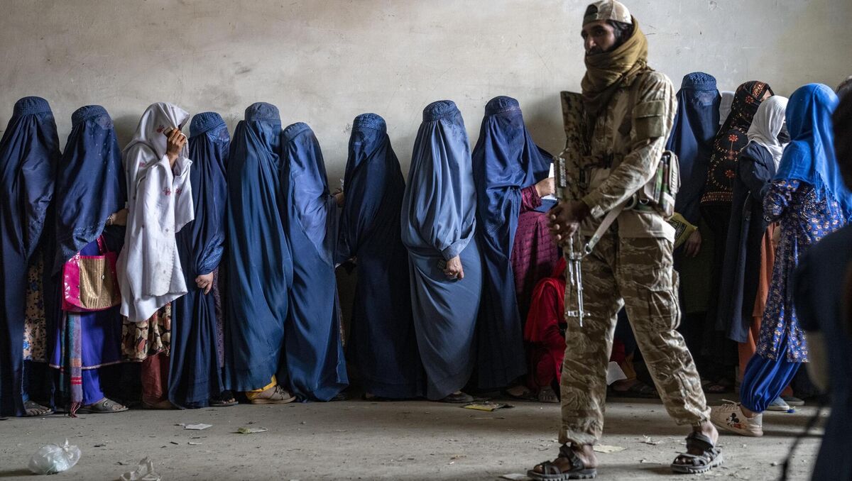 Women in Afghanistan are confronting the gender apartheid the Taliban has imposed. Picture: AP /Ebrahim Noroozi