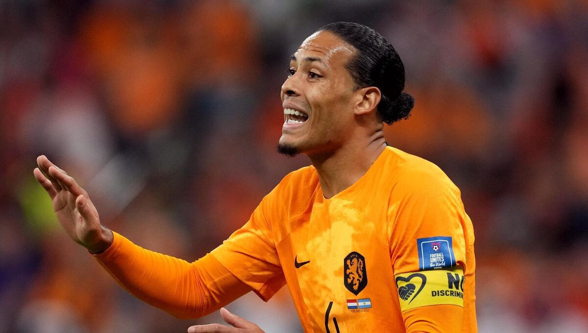Netherlands' Virgil van Dijk.