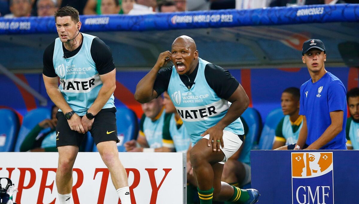 Mbonambi suggests his side will not be fazed by the hostile French crowd. Mbonambi suggests his side will not be fazed by the hostile French crowd.
