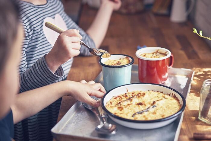 Baked Vanilla Pudding