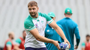 <p>WE GO AGAIN: Iain Henderson. Pic: ©INPHO/Dan Sheridan</p>