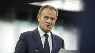 <p>The Civic Platform grouping headed by Donald Tusk, the former president of the European Council, represents the European mainstream in Poland. Picture: Jean-Francois Badias/AP</p>