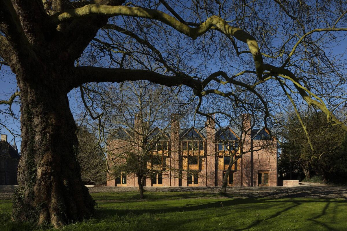 The new library, Magdalene College, Cambridge. Picture: Nick Kane