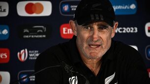 <p>New Zealand's assistant coach Scott McLeod.</p>