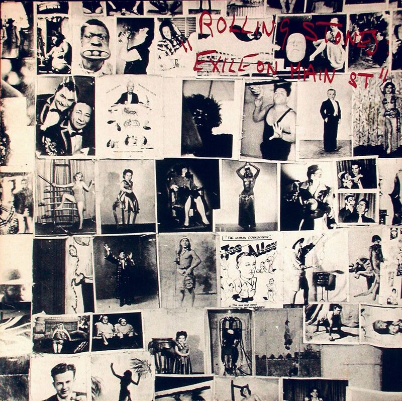 The cover of the Rolling Stones' Exile on Main Street The cover of the Rolling Stones' Exile on Main Street
