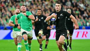 <p>OUT THE GAP: Will Jordan scores New Zealand's crucial third try - a Joe Schmidt special - at Stade de France on Saturday. Pic: Christian Liewig (Corbis)</p>