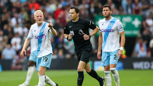 <p>Referee Darren England will be the fourth official at Brentford’s home game against Burnley (Barrington Coombs/PA)</p>