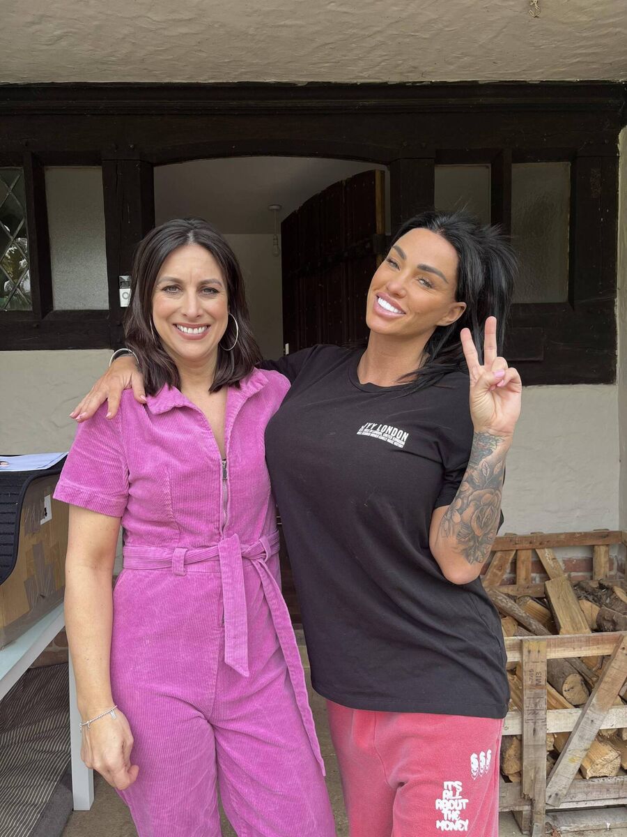Katie Price features in the new series of Living with Lucy on Virgin Media Television Katie Price features in the new series of Living with Lucy on Virgin Media Television