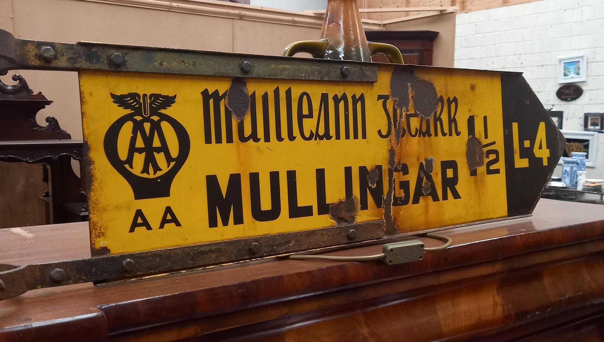 Antiques: Revolving tractor seats and road signs point to our past