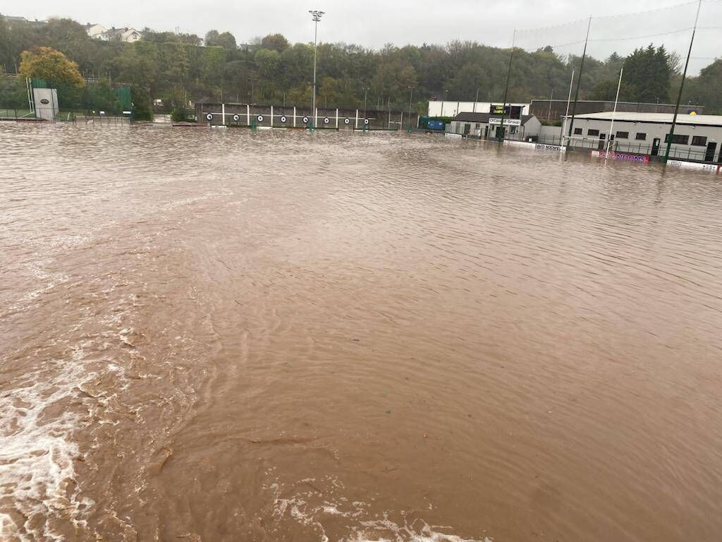 The Sarsfields Hurling Club's main pitch on Wednesday. Photo: Shane O'Donovan The Sarsfields Hurling Club's main pitch on Wednesday. Photo: Shane O'Donovan