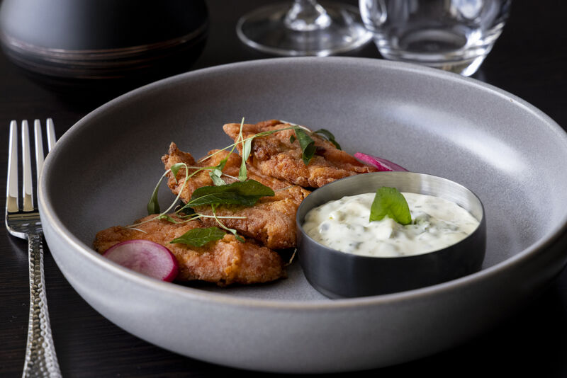 Keralan Fried Chicken at Ruchii. Pic: Paul Sherwood.