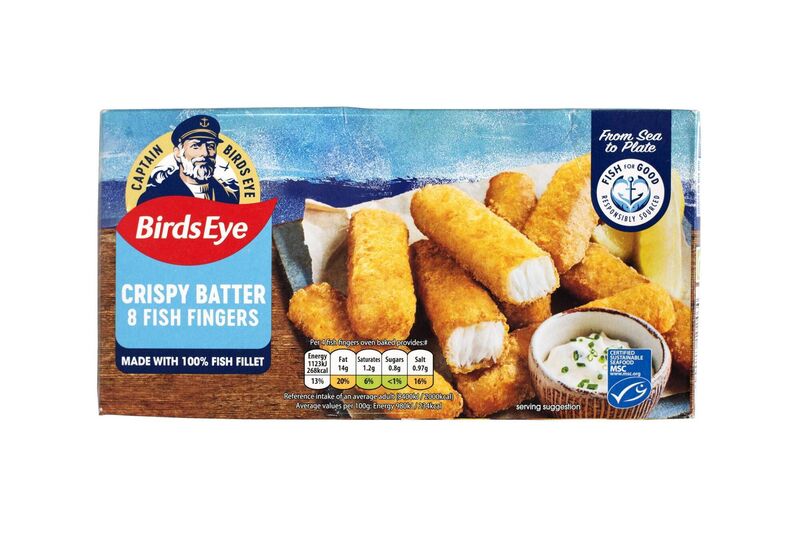 Birdseye Crispy Batter 8 fish fingers 