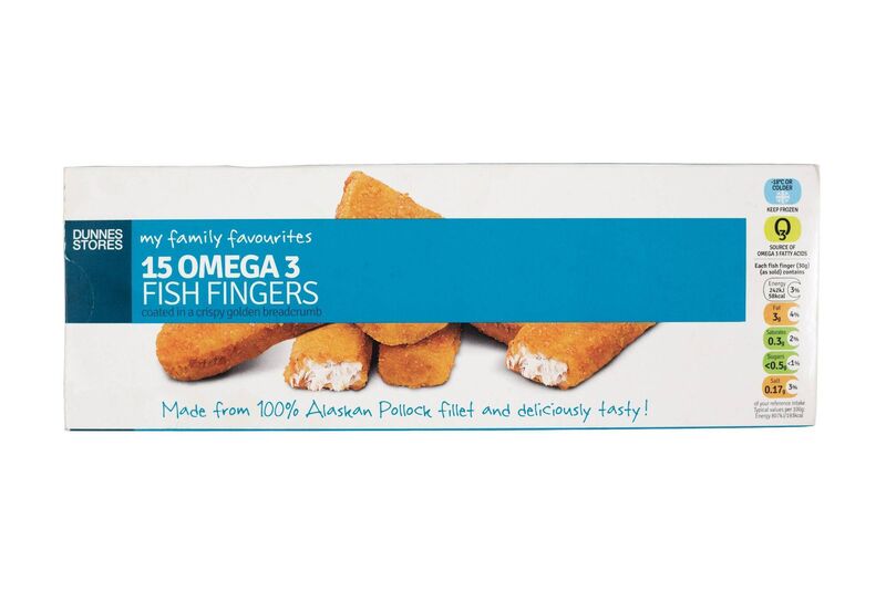 Dunnes Stores Family Favourites 15 Omega 3 fish fingers