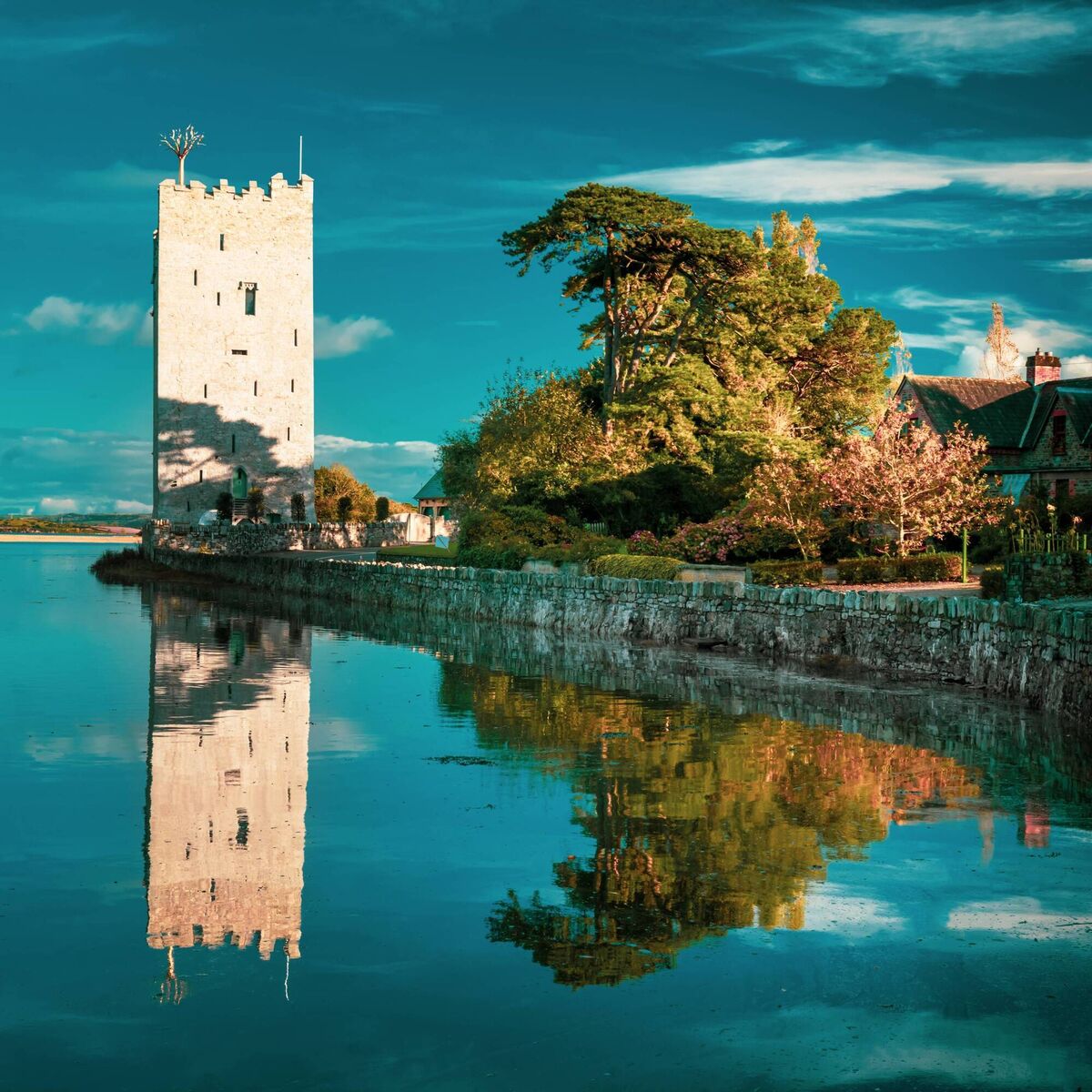 Sunset Belvelly Castle  Picture:: Kieron O'Connor, Cork, winner of Irish Examiner readers' photography competition in November 2021