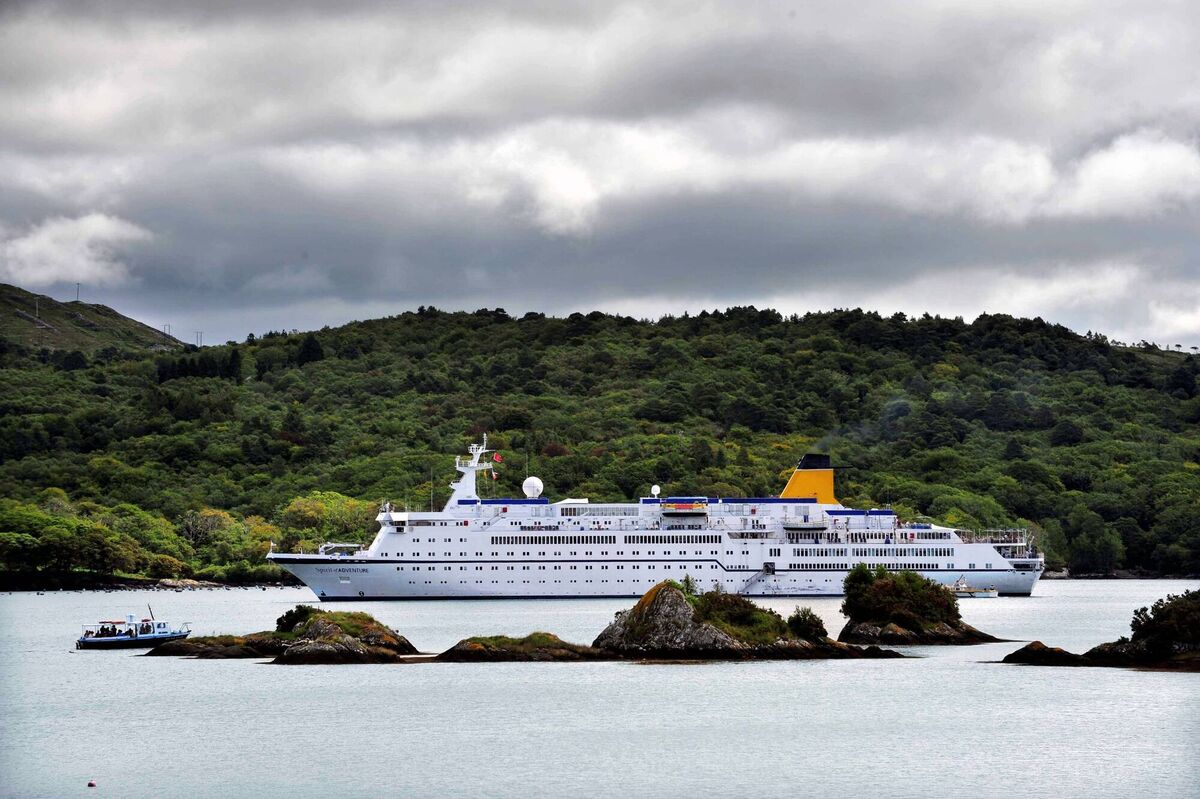 MV Spirit of Adventure on a visit to Glengarriff. File pic Denis Scannell MV Spirit of Adventure on a visit to Glengarriff. File pic Denis Scannell