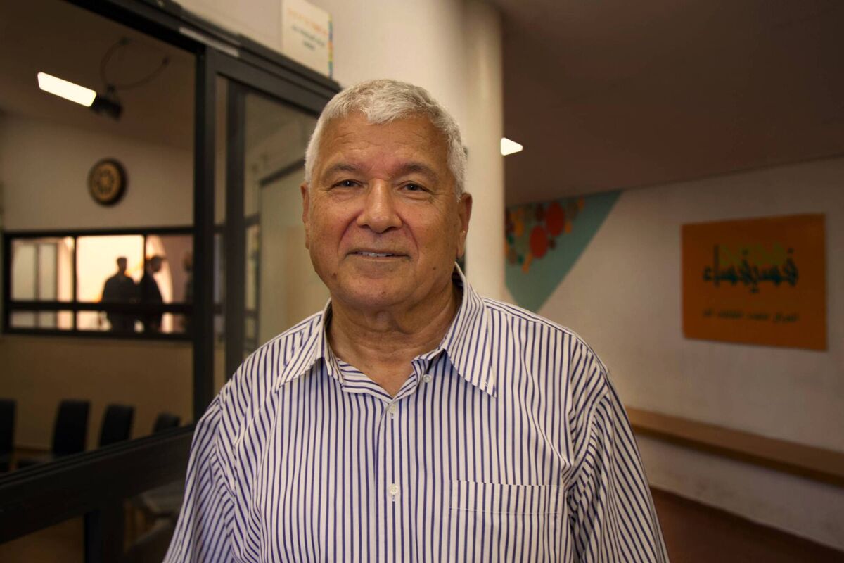 Dr Thabet Abu Rass: 'I don't see the Americans rushing to try to help the occupied people in Palestine. Why is there this hypocritical policy? We don't trust the American administration right now because of this policy. Picture: Hannah McCarthy