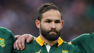 <p>TARGETED ON SOCIAL MEDIA: Cobus Reinach was targeted on social media in the wake of his country's 29-28 quarter-final victory over hosts France</p>