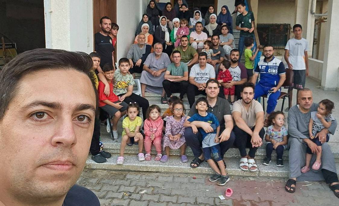 Watch: Palestinian-Irish man shelters 90 people in Gaza home