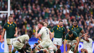 <p>BOMB SQUAD: South Africa win a penalty from the scrum. Pic: ©INPHO/James Crombie</p>