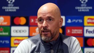 <p>Manchester United manager Erik ten Hag paid tribute to Sir Bobby Charlton at his press conference on Monday (Nick Potts/PA)</p>