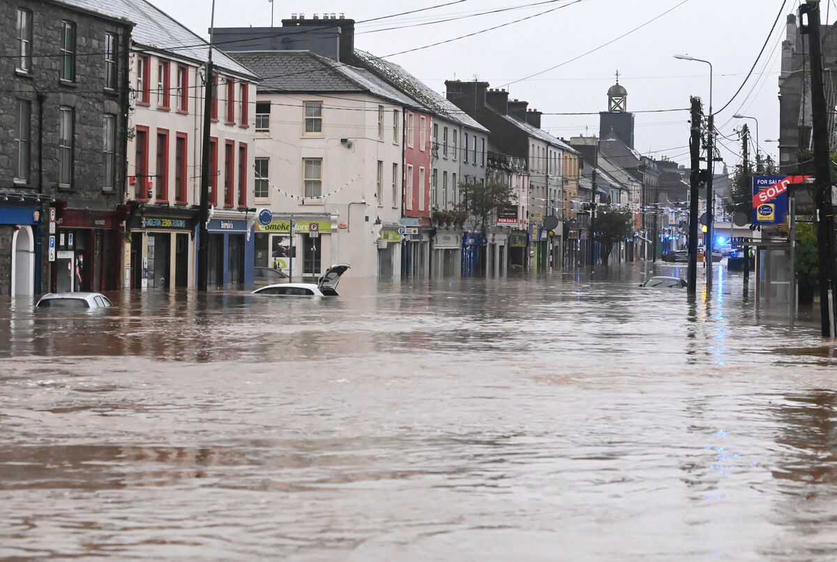 The main street in Midleton last Wednesday. Picture; Eddie O'Hare
