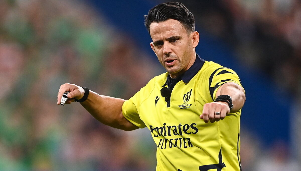 BRONZE FINAL REFEREE: Australia's Nic Berry to take charge of the Bronze final between England and Argentina. Pic: Harry Murphy/Sportsfile