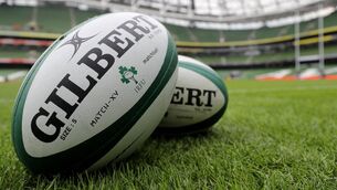 <p>NEW NATIONS CHAMPIONSHIP: A view of the match balls ahead of an Ireland game. Pic Credit ©INPHO/Dan Sheridan</p>