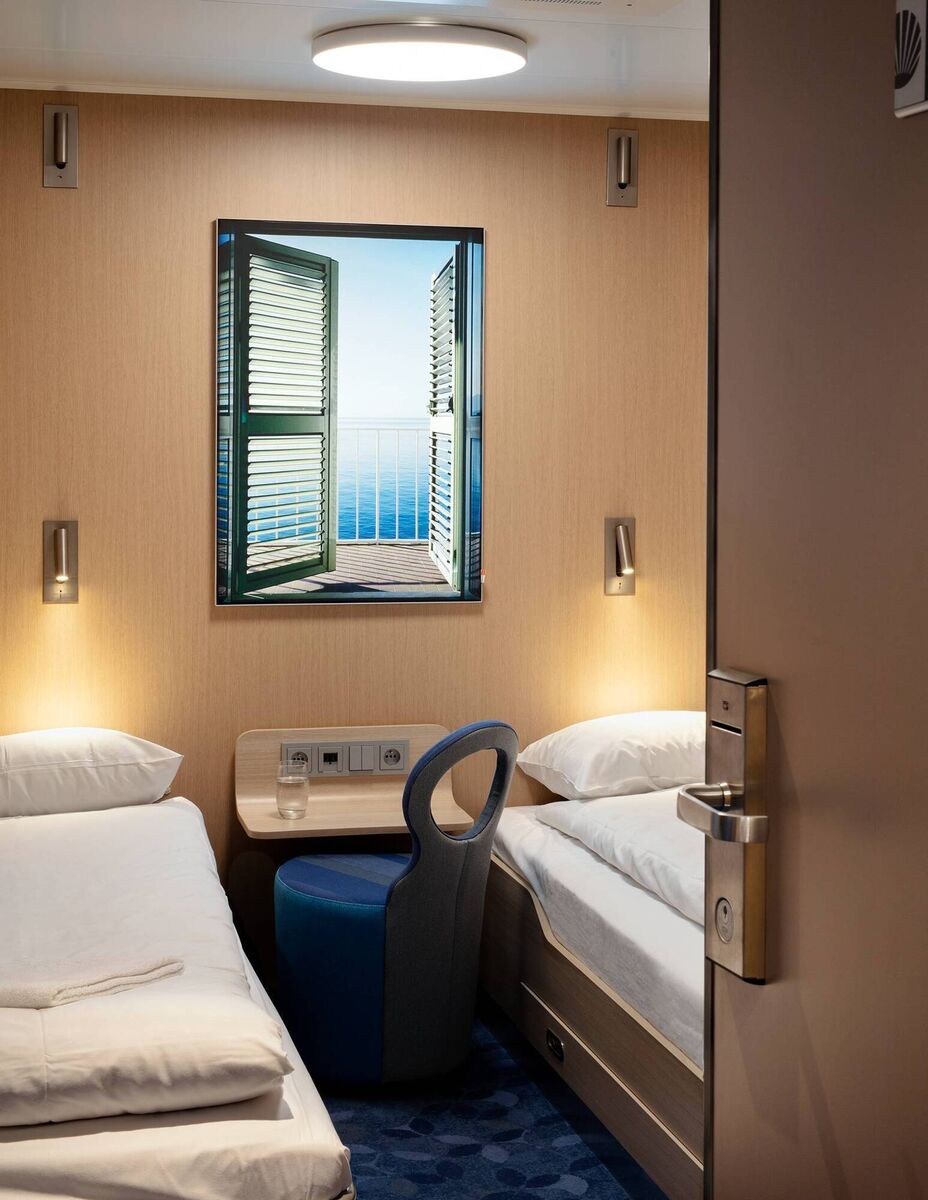 A look at the cabins aboard the Salamanca.