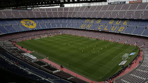 Around Europe: Barca play at empty Camp Nou amid Catalonia referendum chaos