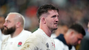 Tom Curry made the allegation during England’s World Cup semi-final defeat (David Davies/PA)