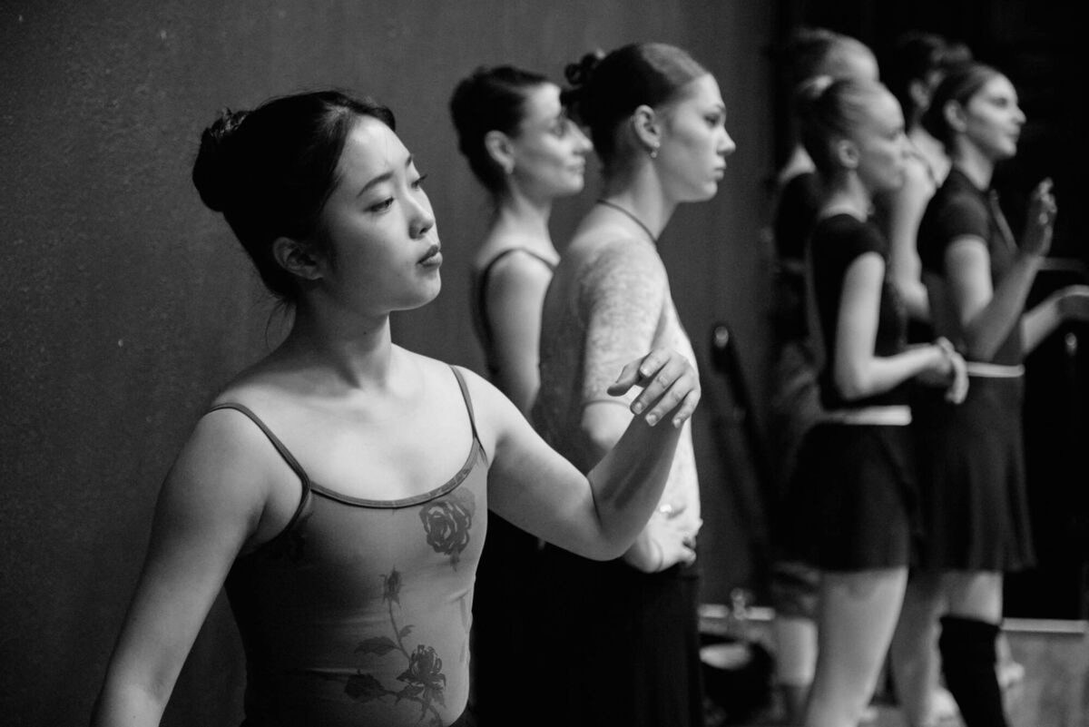 Behind the scenes at rehearsals for Swan Lake. Picture: Miki Barlok