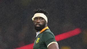 <p>Siya Kolisi describes the World Cup final as the biggest occasion South Africa’s players will face. Pic: David Davies/PA Wire.</p>