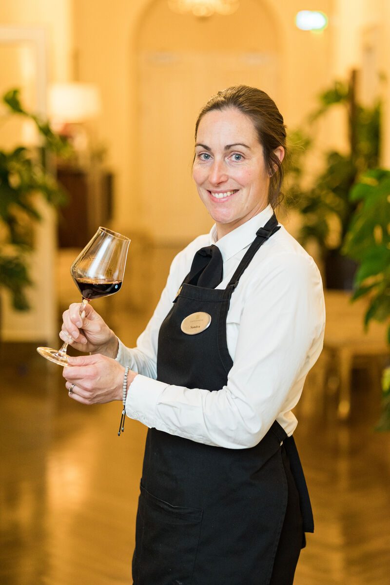 Castlemartyr sommelier Sandra Biret. Pic: Richie Stokes