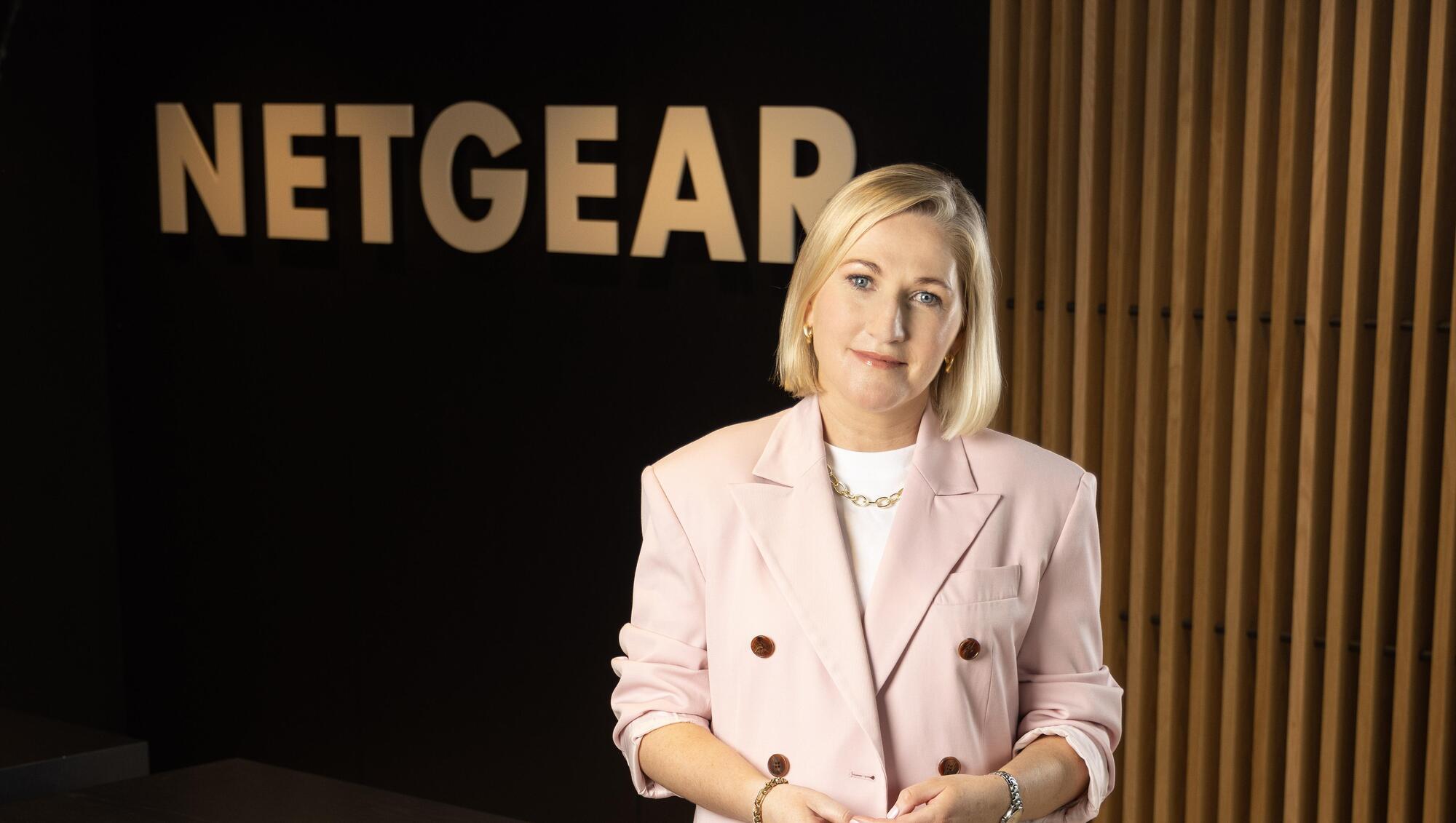 Netgear's Cork site lead Fiona Spratt.