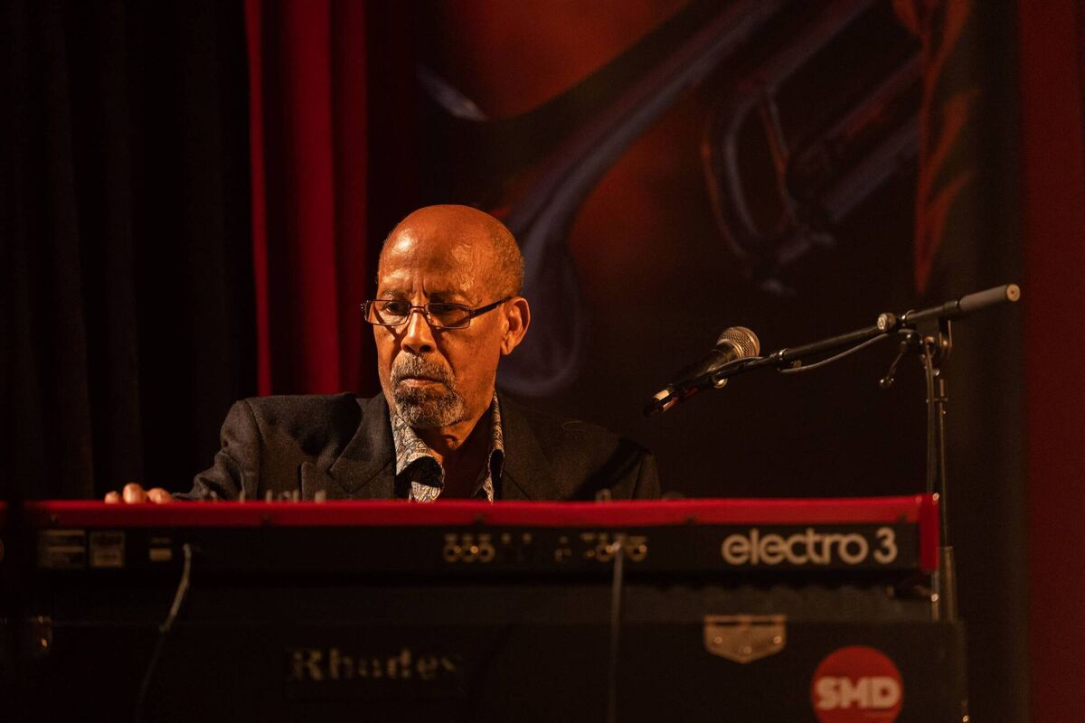 Hailu Mergia performing at Live At St.Lukes for the Guinness Cork Jazz Festival. Picture: Darrragh Kane