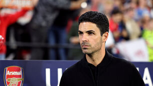 Mikel Arteta has called for squad sizes to expand (Isabel Infantes/PA)