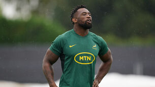 Siya Kolisi will lead South Africa as they bid to retain their World Cup title (David Davies/PA)