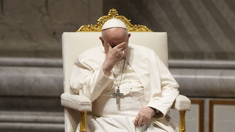 Pope leads prayers for world ‘in a dark hour’