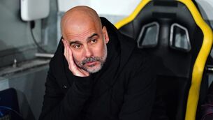 <p>Manchester City manager Pep Guardiola (Zac Goodwin/PA)</p>
