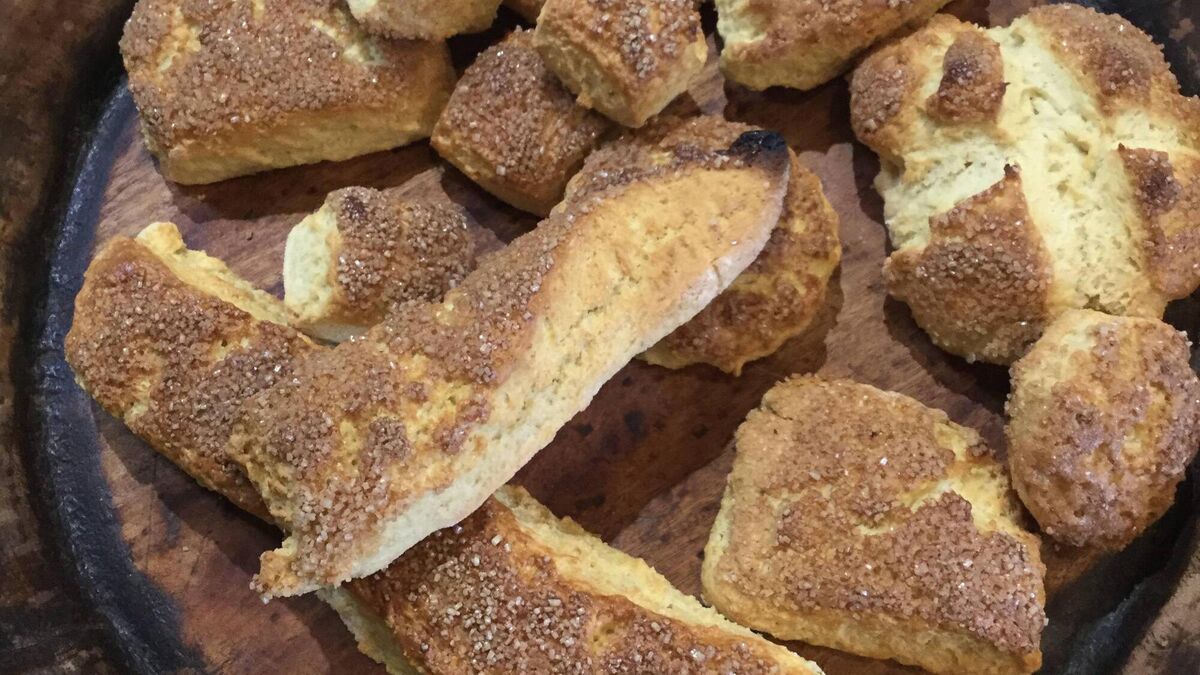 Grandma’s Sweet White Scones