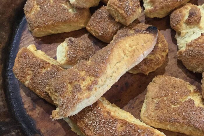 Grandma’s Sweet White Scones