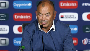 <p>Eddie Jones has resigned from his Australia role. Pic: Andrew Matthews/PA</p>