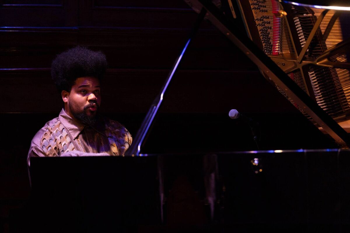 Brazilian pianist Amaros Freitas at Triskel. Picture: Darragh Kane Brazilian pianist Amaros Freitas at Triskel. Picture: Darragh Kane