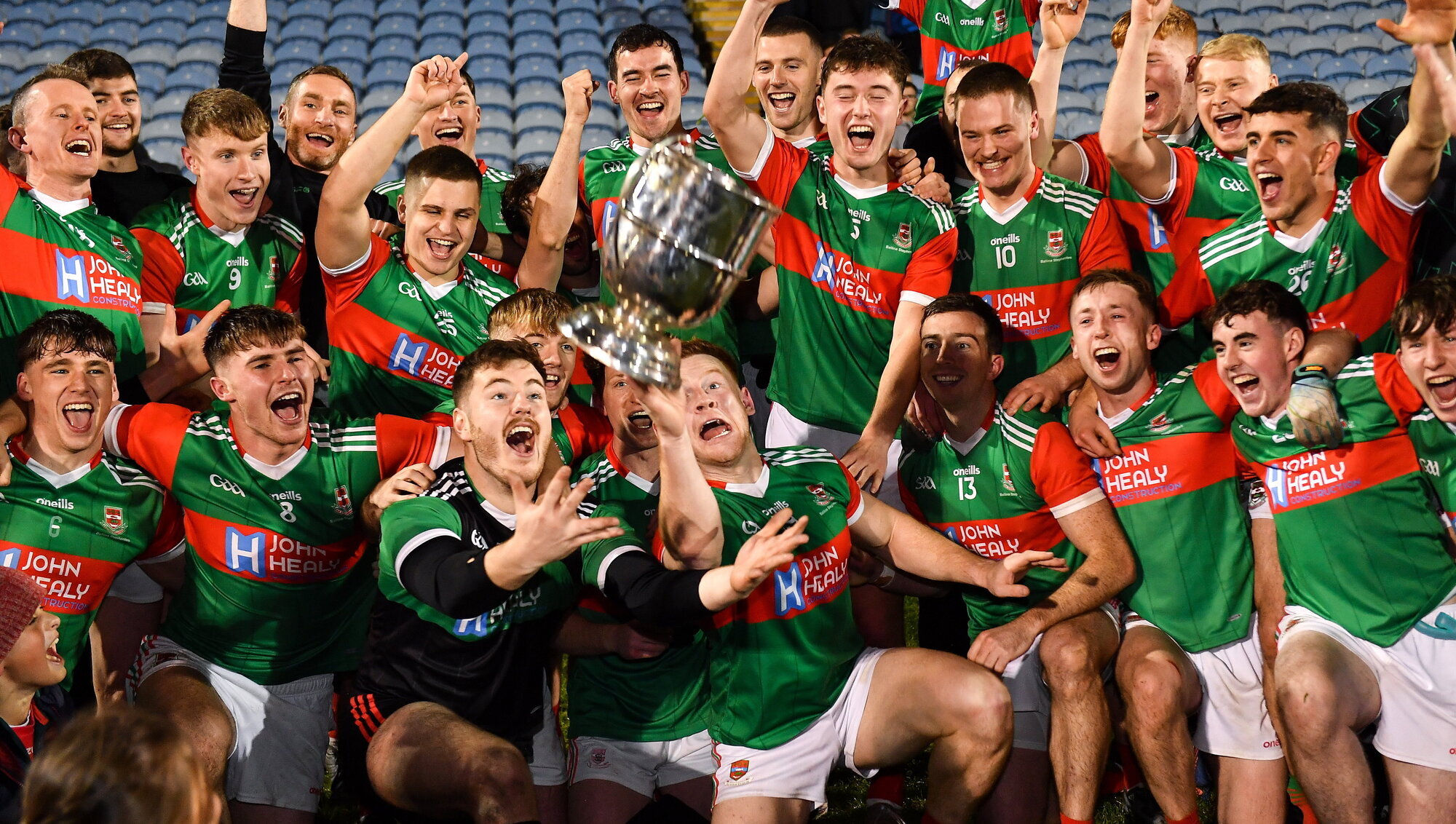 Ballina Stephenites win dour affair to reclaim Mayo crown