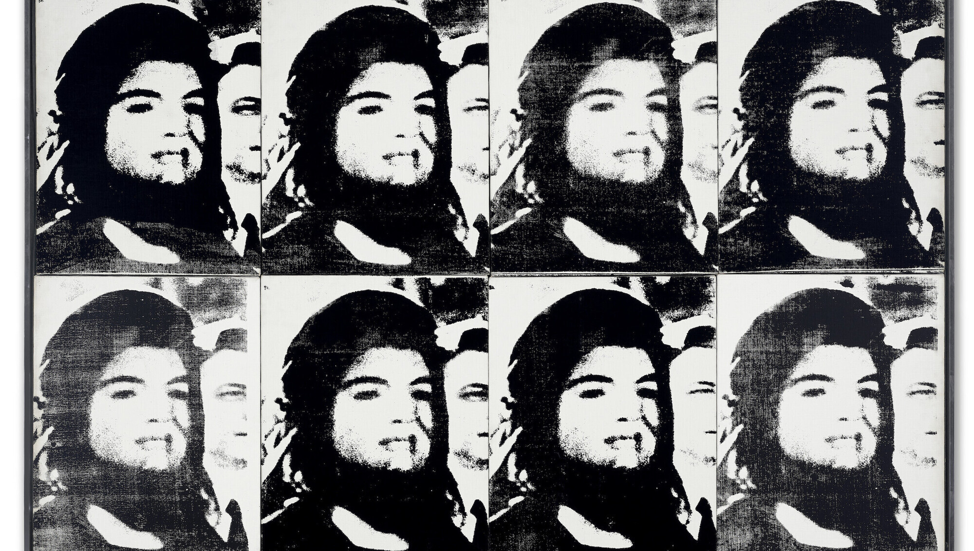 Art: Sixteen Jackie Kennedys by Andy Warhol 