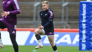 <p>SQUAD UPDATE: Craig Casey returns to the Munster training squad as Joey Carbery gets a scan on a wrist injury. Pic: ©INPHO/Evan Treacy</p>